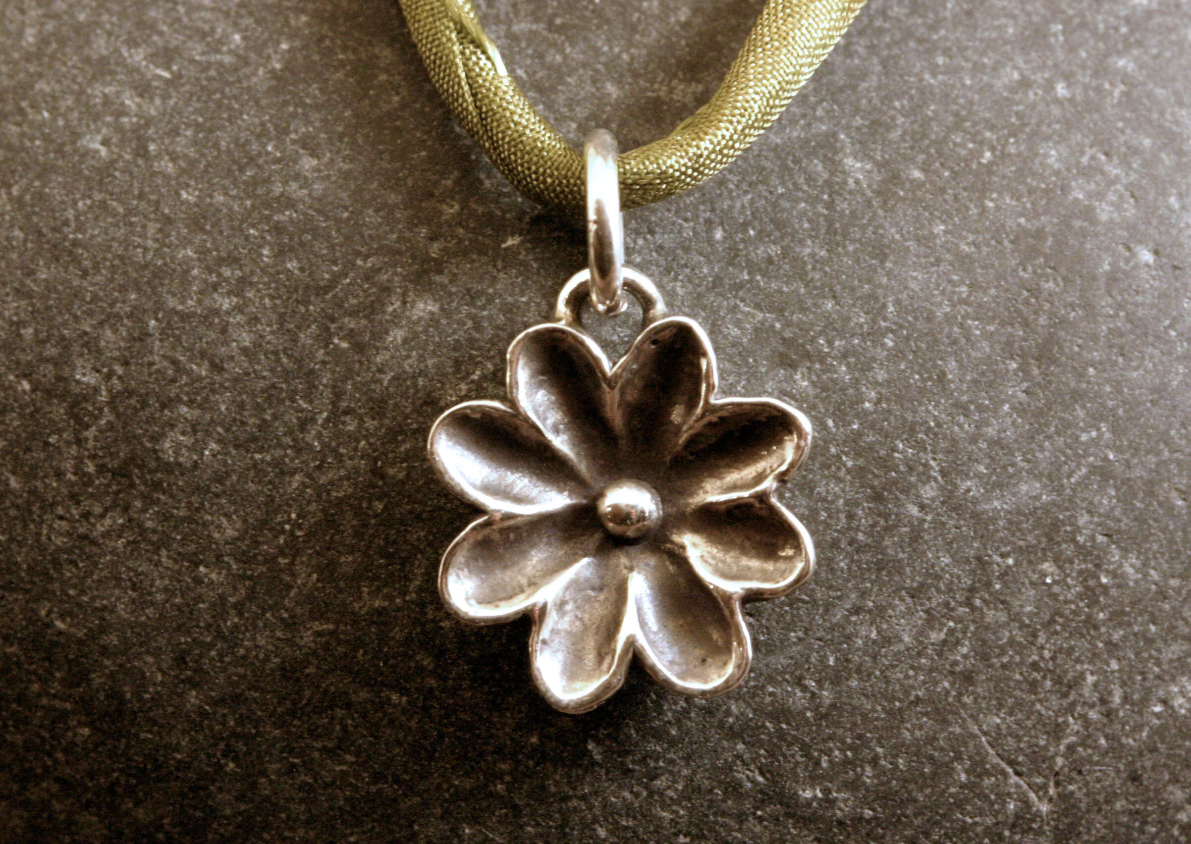 Sterling Silver Daisy Earrings or Pendant — Designs By S&R